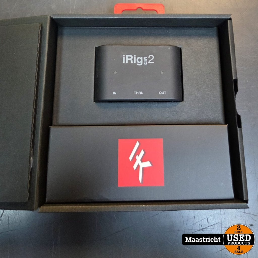 iRig MIDI 2 interface for iOS, Mac & PC | Nwpr 120 Euro, Flex Ltd., Gebruikt, https://flex.com/contact-us, Nobelstraat 10, 5807 GA Oostrum LB, Limburg, Nederland