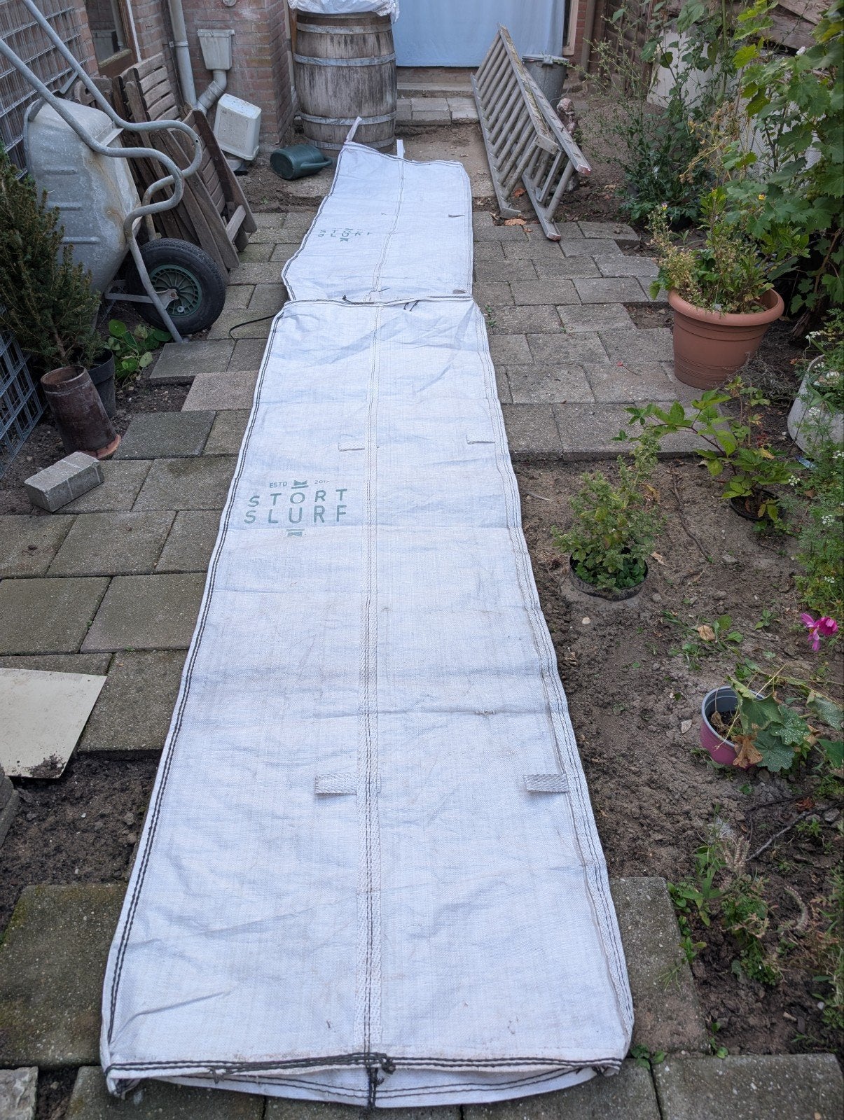 Stortslurf 6 meter, Ophalen of Verzenden, Gebruikt