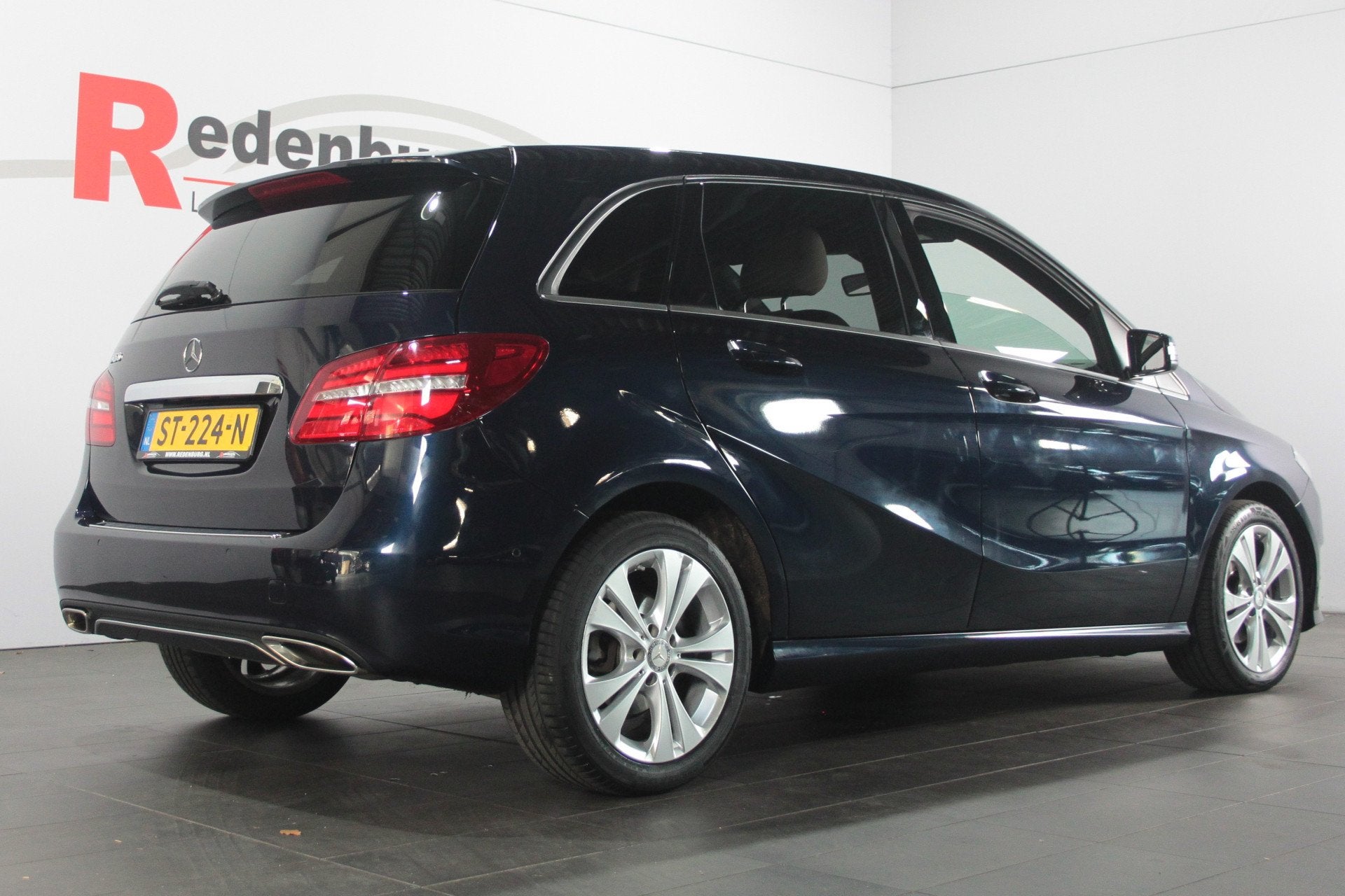 Mercedes-Benz B-Klasse 160 Ambition - Leder / Navi / Bluetoo, Auto's, Voorwielaandrijving, Gebruikt, 4 cilinders, Blauw