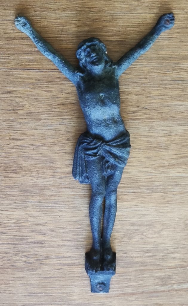 Beeld van Jezus van ijzer, Antiek en Kunst, Ophalen of Verzenden