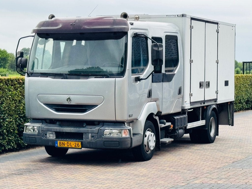 Renault MIDLUM 180-8 KOELKOFFER, Auto's, Vrachtwagens, Bedrijf, Te koop, Renault, Diesel, Euro 3, Handgeschakeld, Origineel Nederlands
