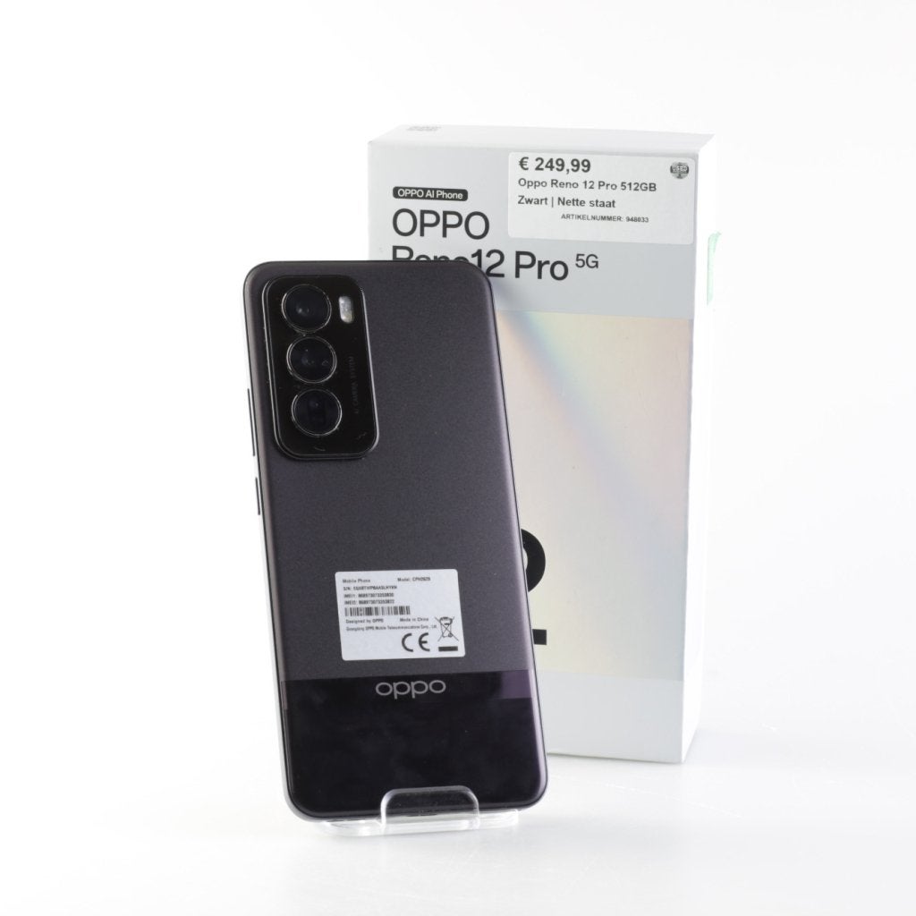 Oppo Reno 12 Pro 512GB Zwart | Nette staat, Oppo, Zo goed als nieuw, Support@oppo.com, No.18 Haibin Road
Wusha Village, Chang'an Town
Dongguan, Guangdong
China