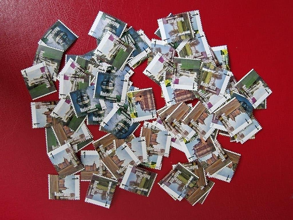 100x Tarief 1 nominaal frankeergeldig €140,-. Kleinformaat., Ophalen of Verzenden, Na 1940, Postfris