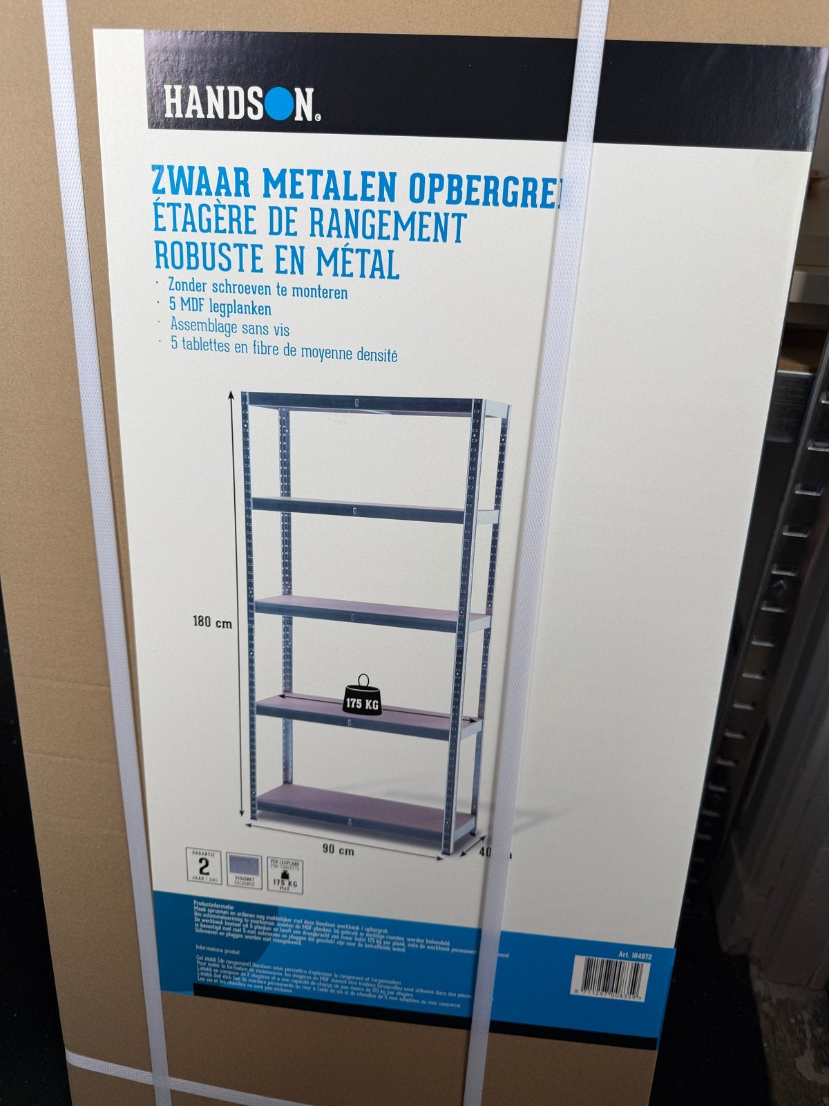 Stellingkast Gamma, Ophalen, Nieuw