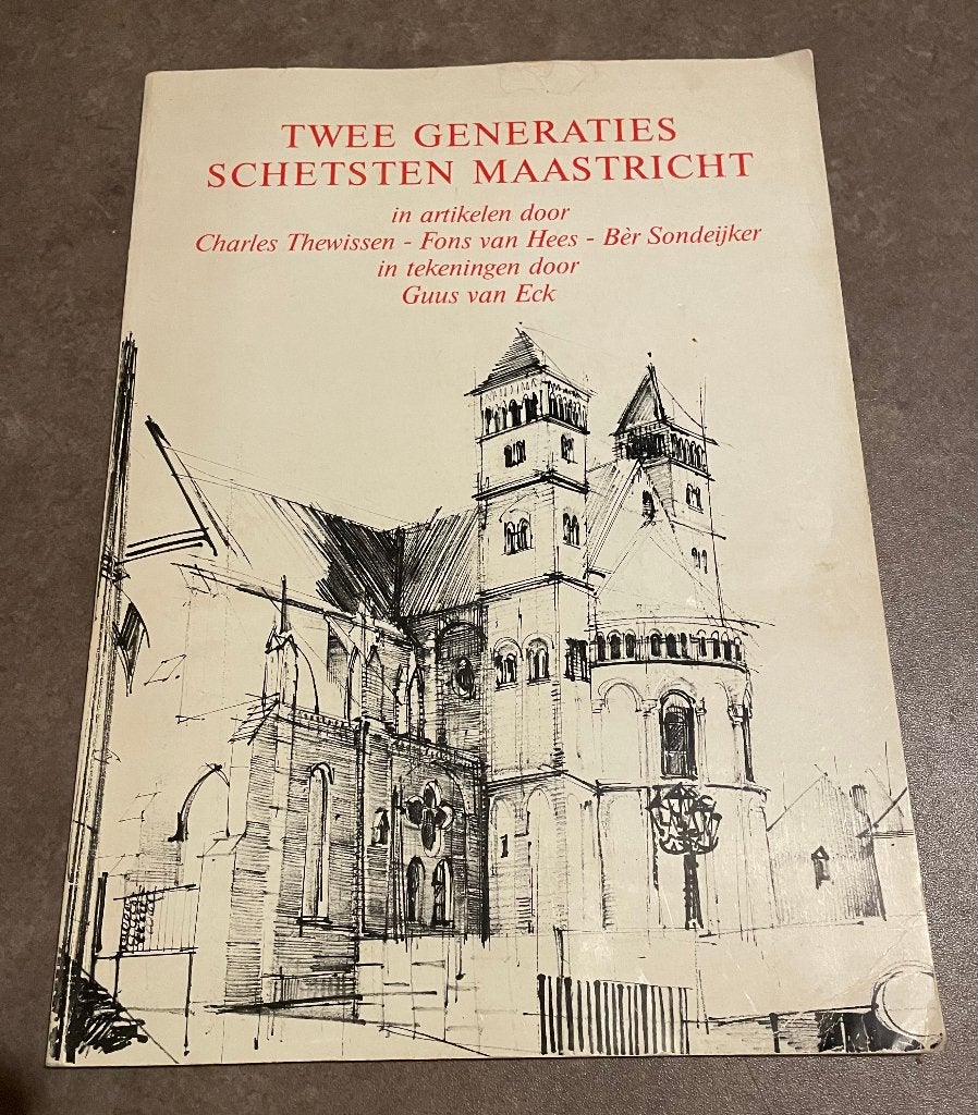 Twee generaties schetsen Maastricht, Ophalen of Verzenden, Gelezen, Charles Thewissen e.a.