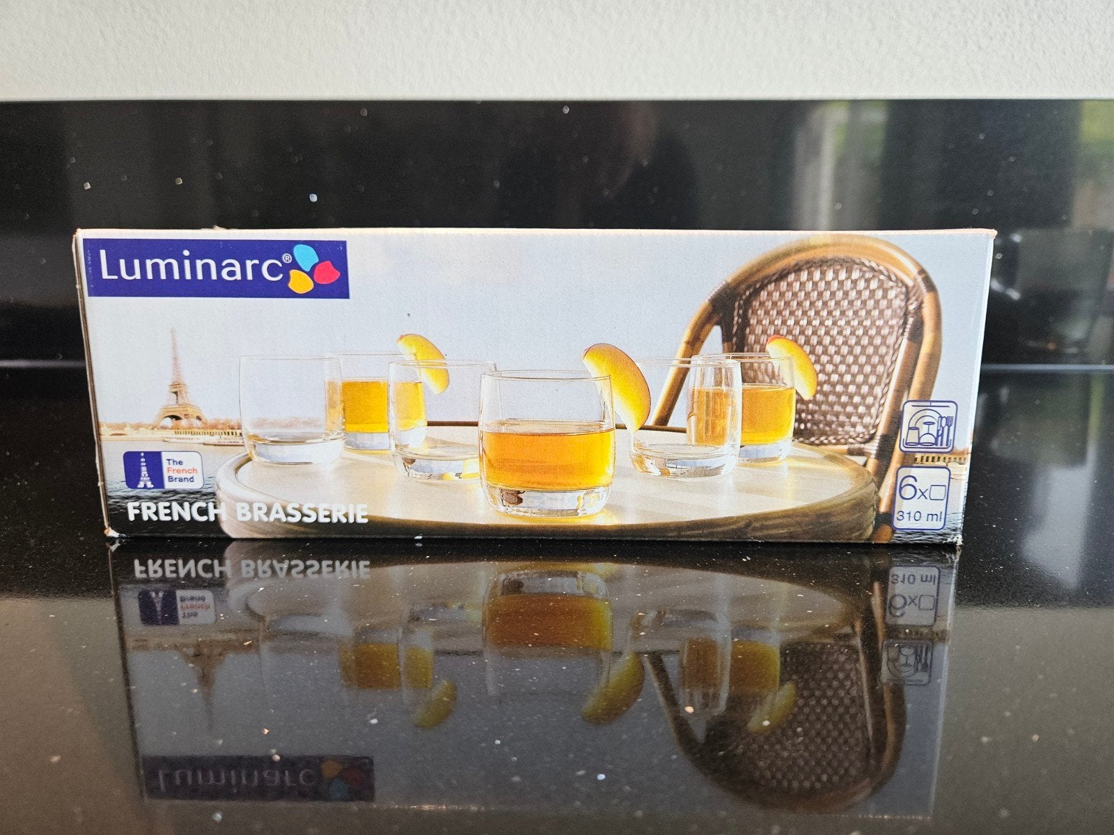 Luminarc French Brasserie Glazen Set - 6 Stuks, Ophalen, Glas of Glazen, Overige merken, Modern