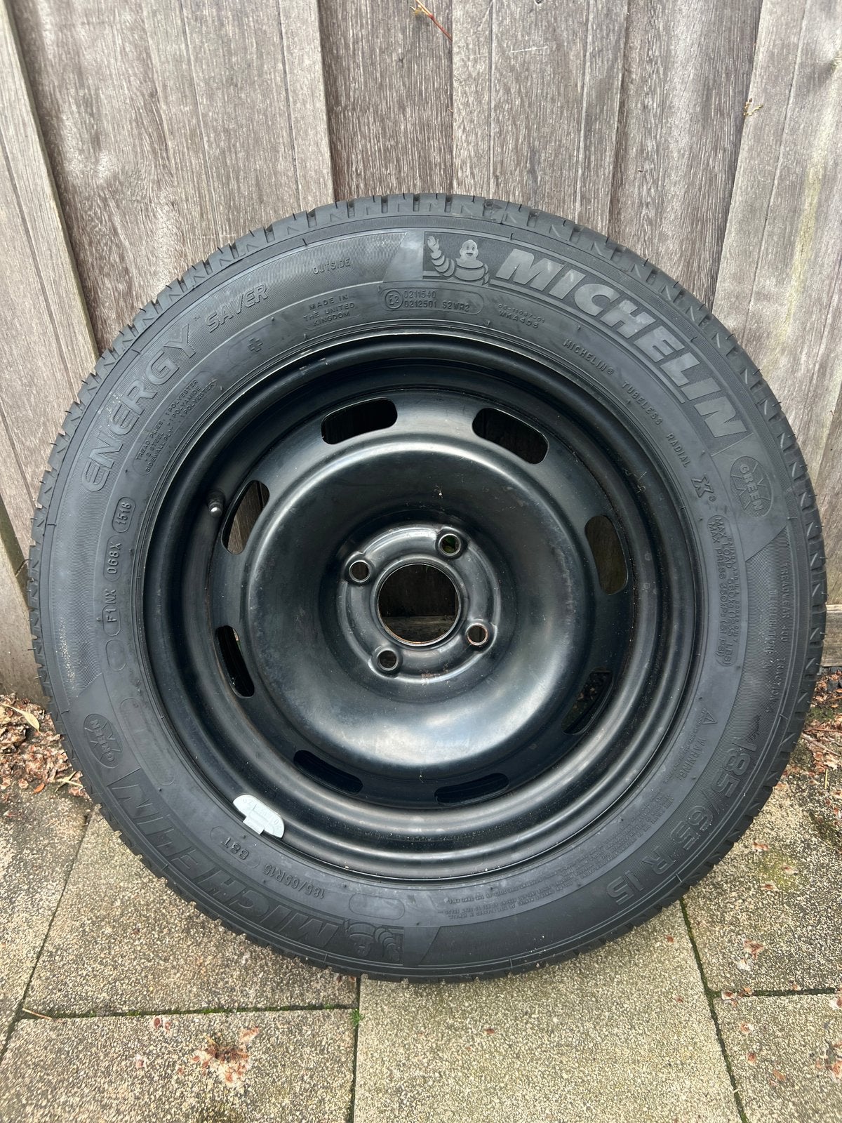 Michelin autoband, Ophalen, Zo goed als nieuw