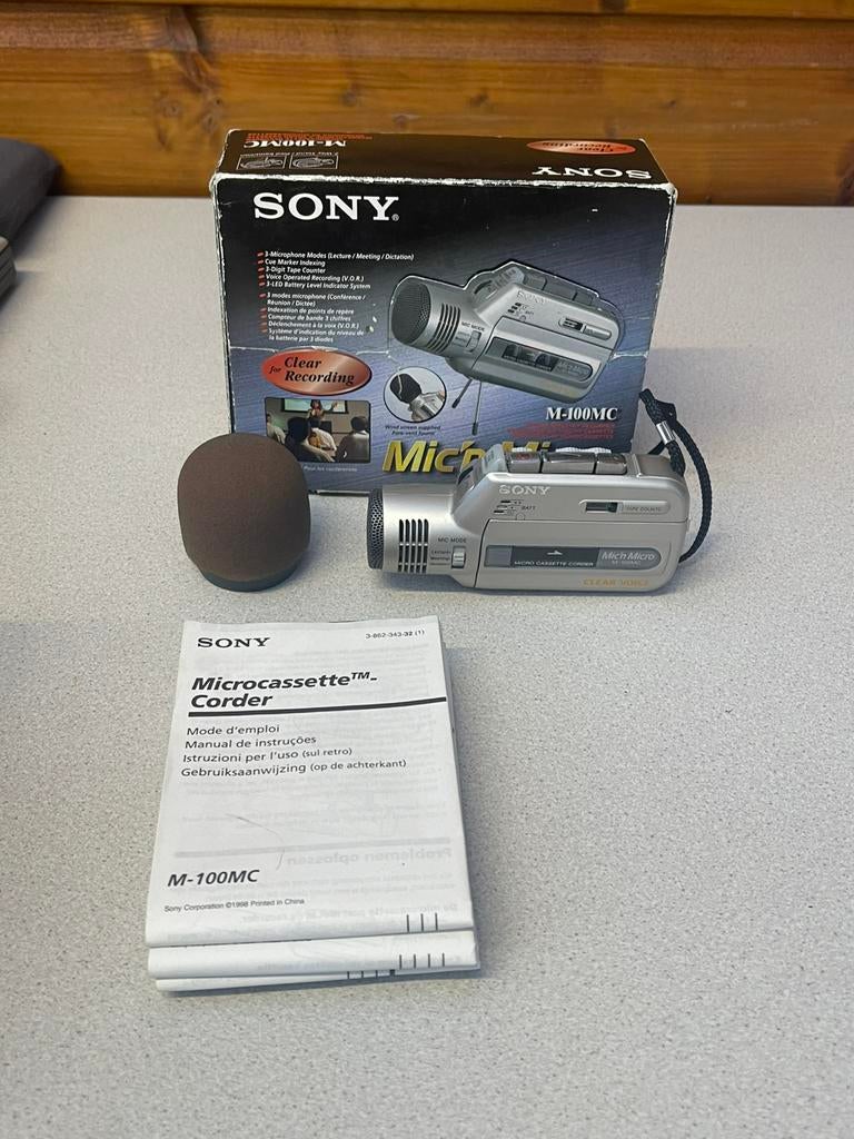 Sony M-100MC, Ophalen of Verzenden, Walkman