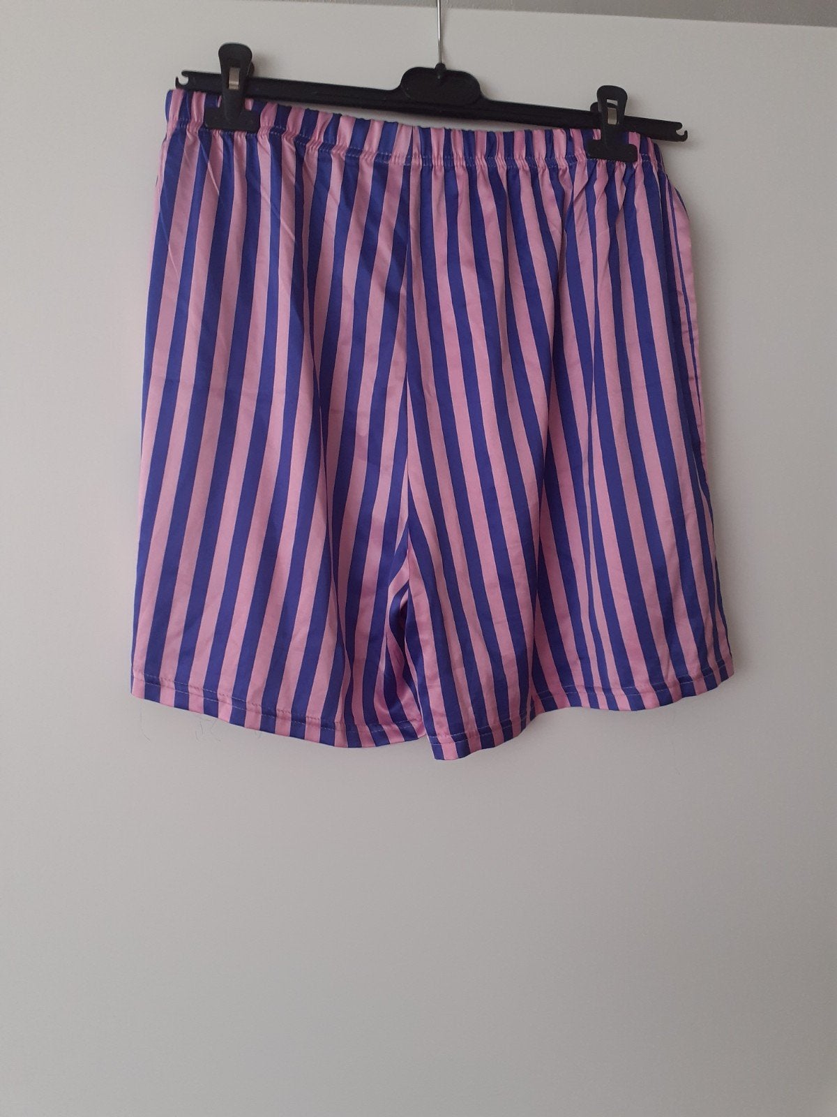 Gestreepte pyjama set roze/blauw - Maat XL, Ophalen of Verzenden, Zo goed als nieuw, Maat 46/48 (XL) of groter