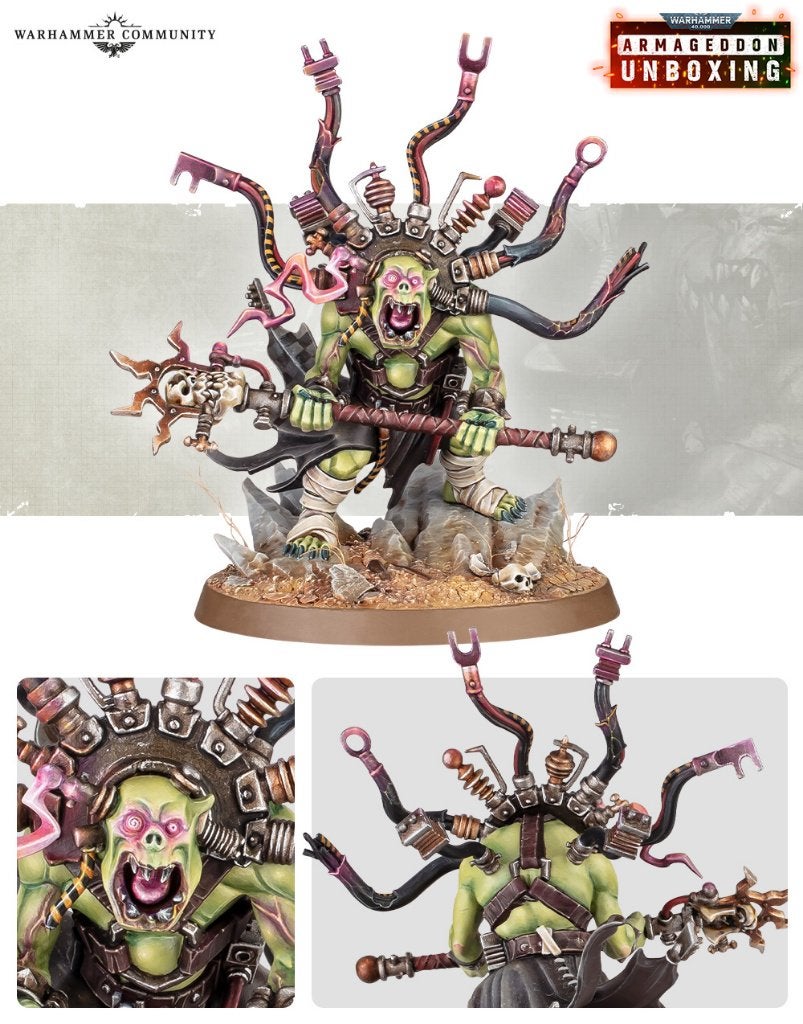 Ork Weirdboy, Hobby en Vrije tijd, Ophalen of Verzenden, Zo goed als nieuw, Warhammer 40000, Figuurtje(s)