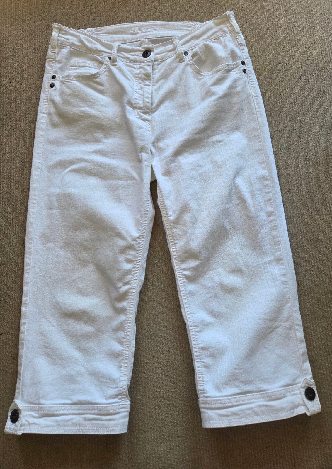 3/4 zomerbroek, Ophalen of Verzenden, Zo goed als nieuw, Wit, W30 - W32 (confectie 38/40)