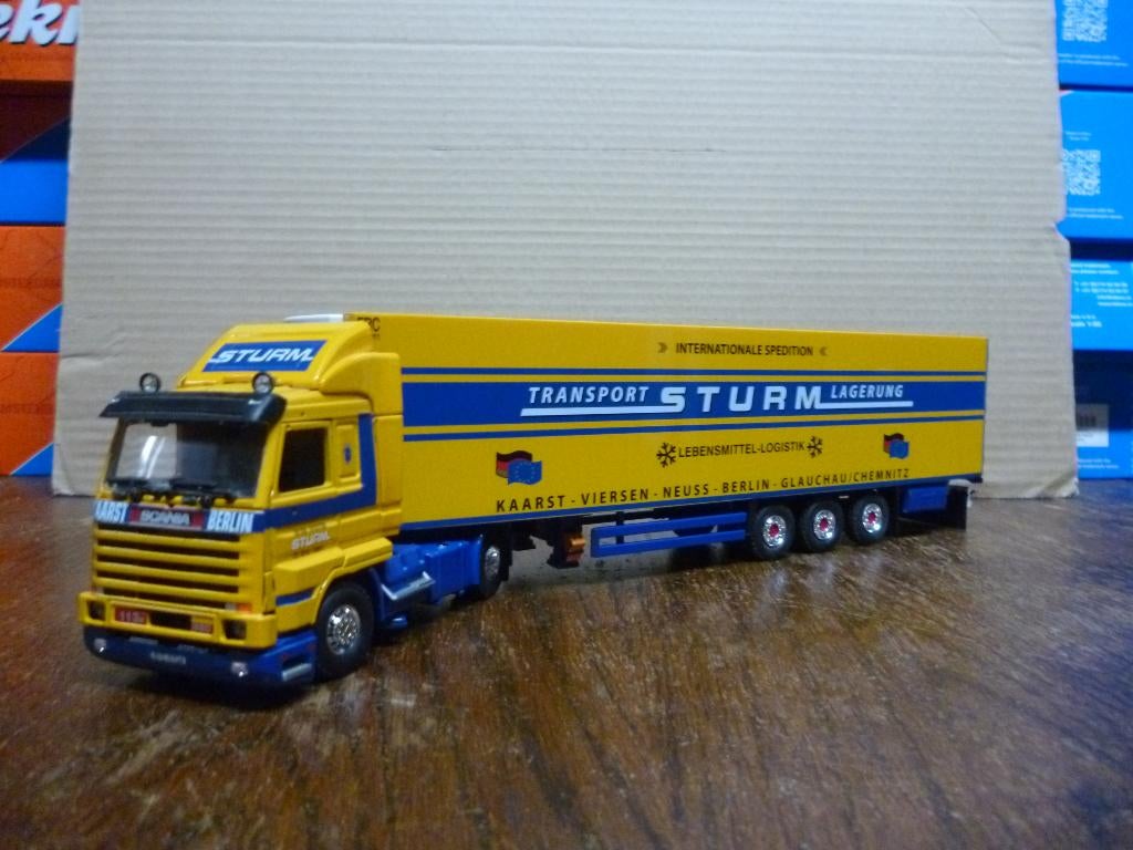 Tekno Scania 113 Sturm, Ophalen of Verzenden, Nieuw, Bus of Vrachtwagen, Tekno