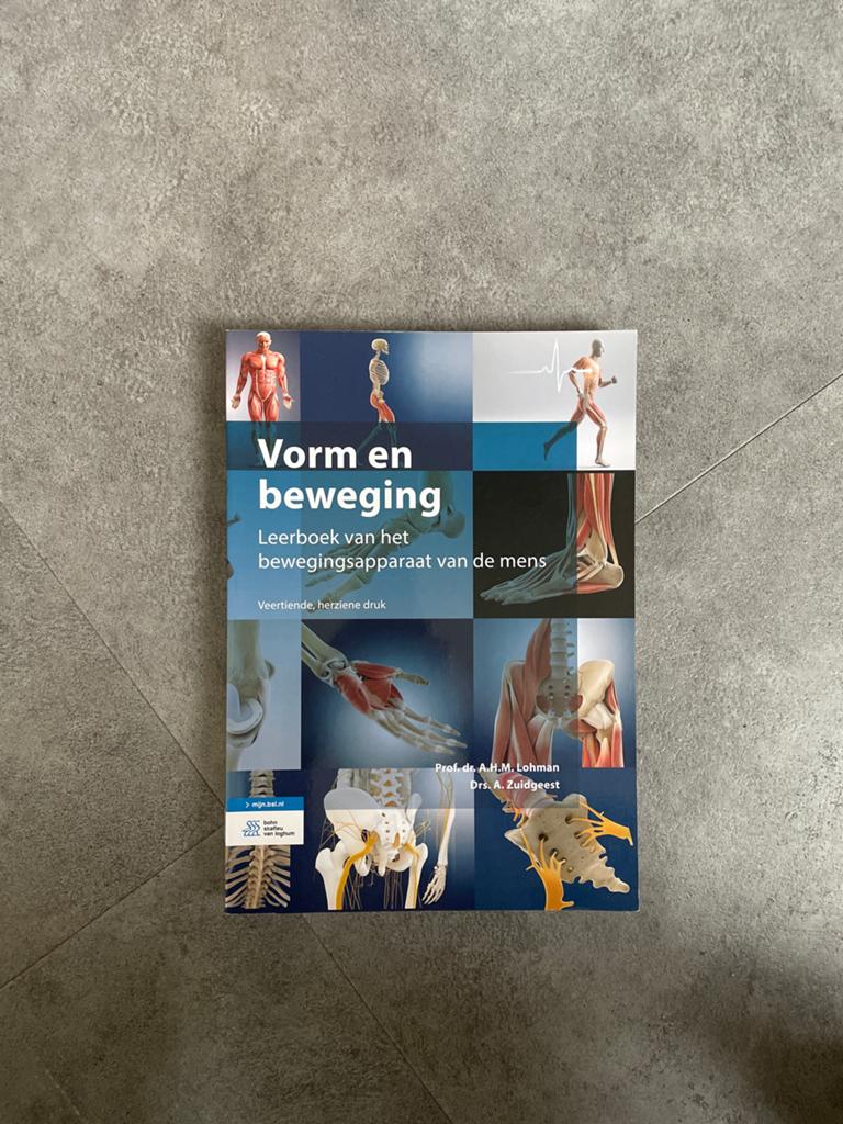 Vorm en beweging - Leerboek bewegingsapparaat mens, Boeken, Ophalen of Verzenden, Beta, Nieuw, HBO