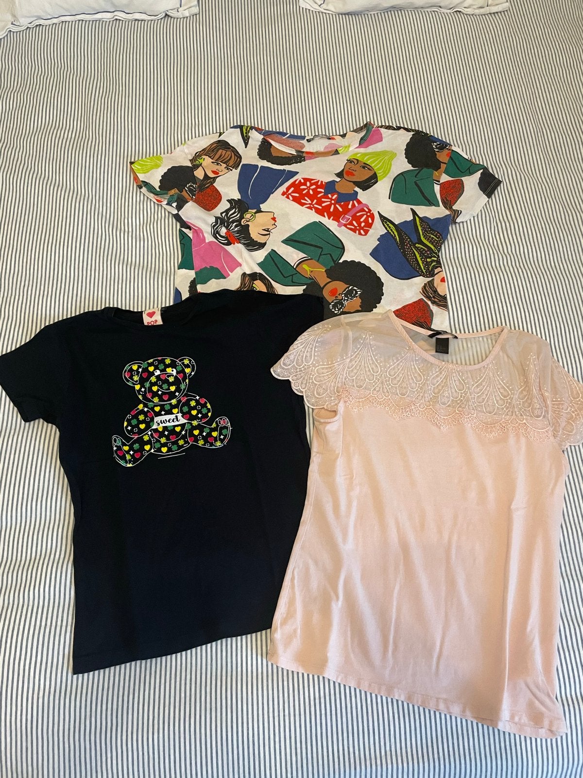 Diverse T-shirts maat S - Verschillende merken, Kleding | Dames, Meerkleurig, Ophalen of Verzenden, Zo goed als nieuw, Korte mouw