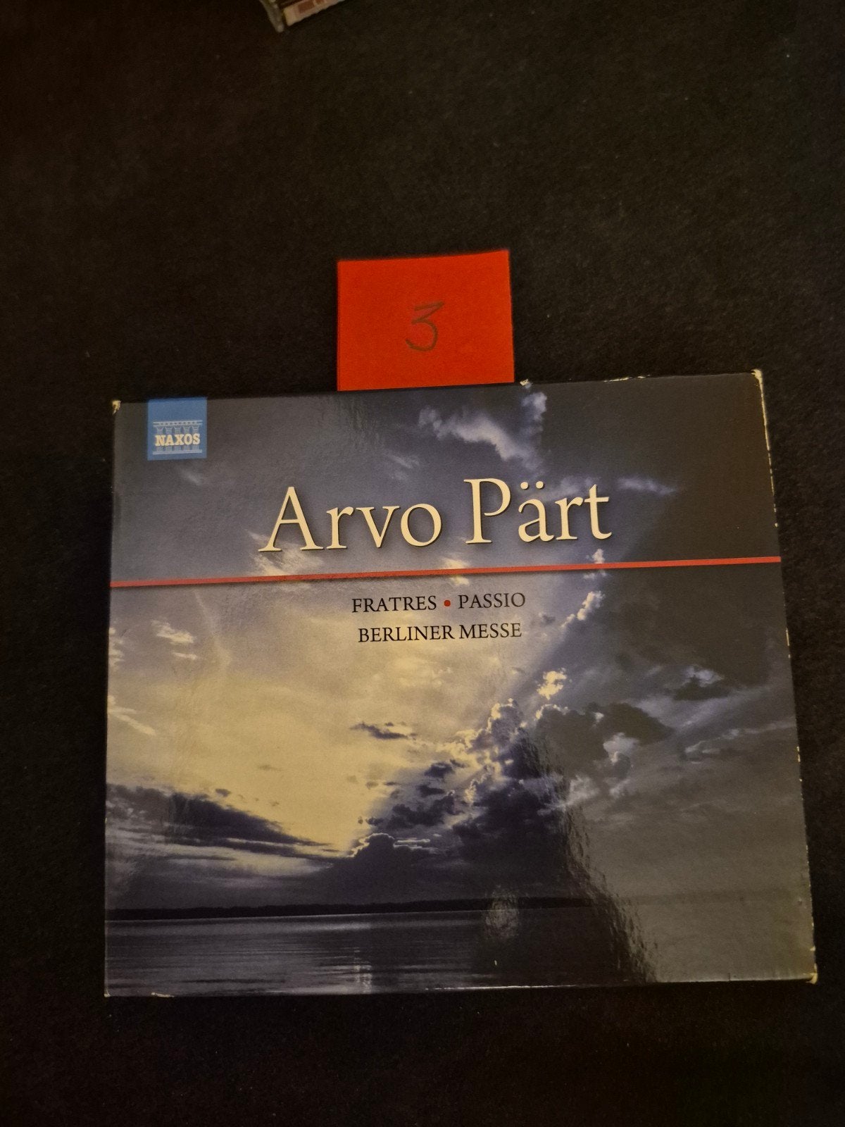 Arvo Pärt - Fratres, Passio, Berliner Messe (3 CD Boxset), Cd's en Dvd's, Gebruikt, Boxset, Overige componisten, Modernisme tot heden