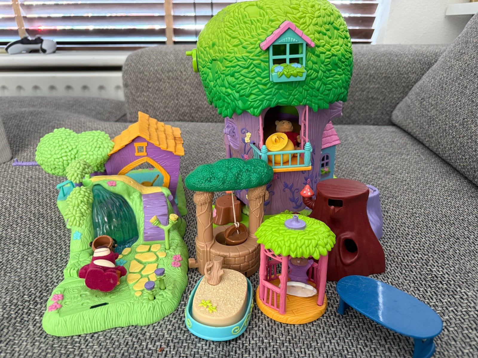 Retro Winnie de Pooh Boomhuis, Ophalen, Gebruikt, Poppenhuis