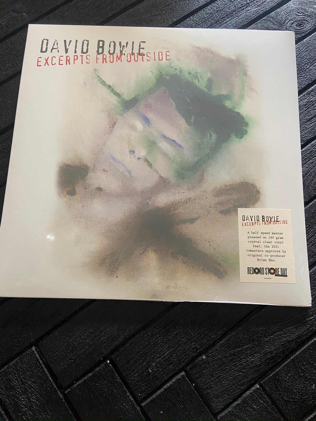 David Bowie - Excerpts From Outside LP (RSD Limited Clear), Ophalen of Verzenden, Nieuw in verpakking, 12 inch