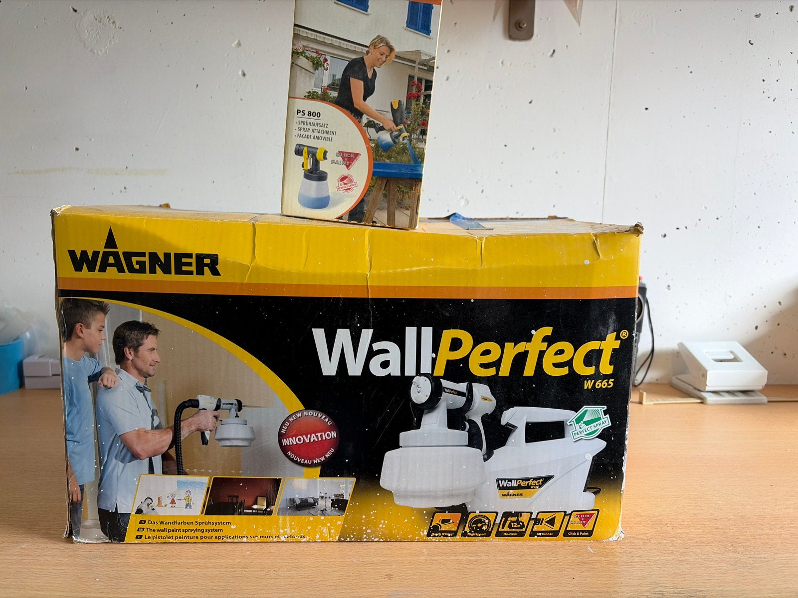 Wagner WallPerfect W 665 verfspuit, Ophalen, Gebruikt, Verfspuit of Verfpomp