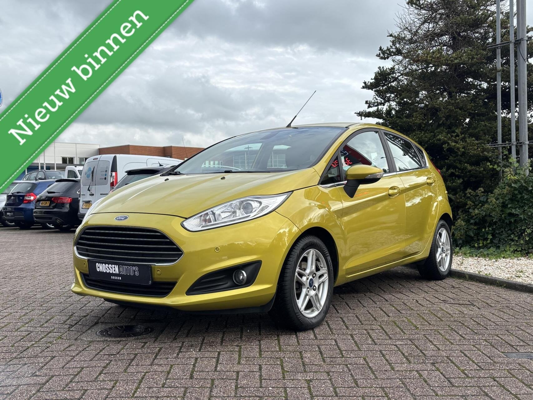 Ford Fiesta 1.0 Titanium, Clima, Trekhaak!, Voorwielaandrijving, Euro 5, Stof, Gebruikt