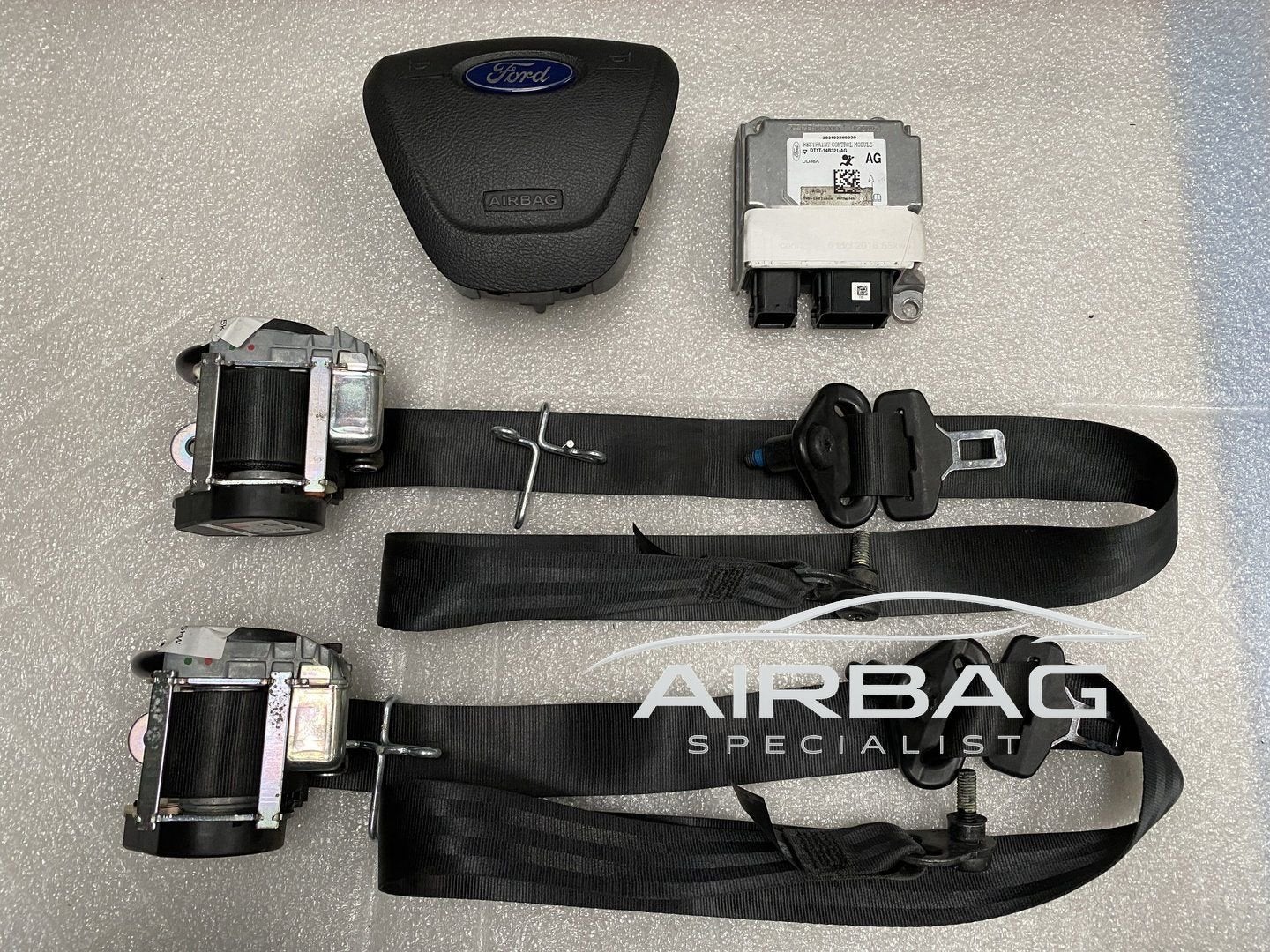 Airbag set Ford Transit Tourneo Connect 2013-2020, Gebruikt, -, -, Ophalen of Verzenden