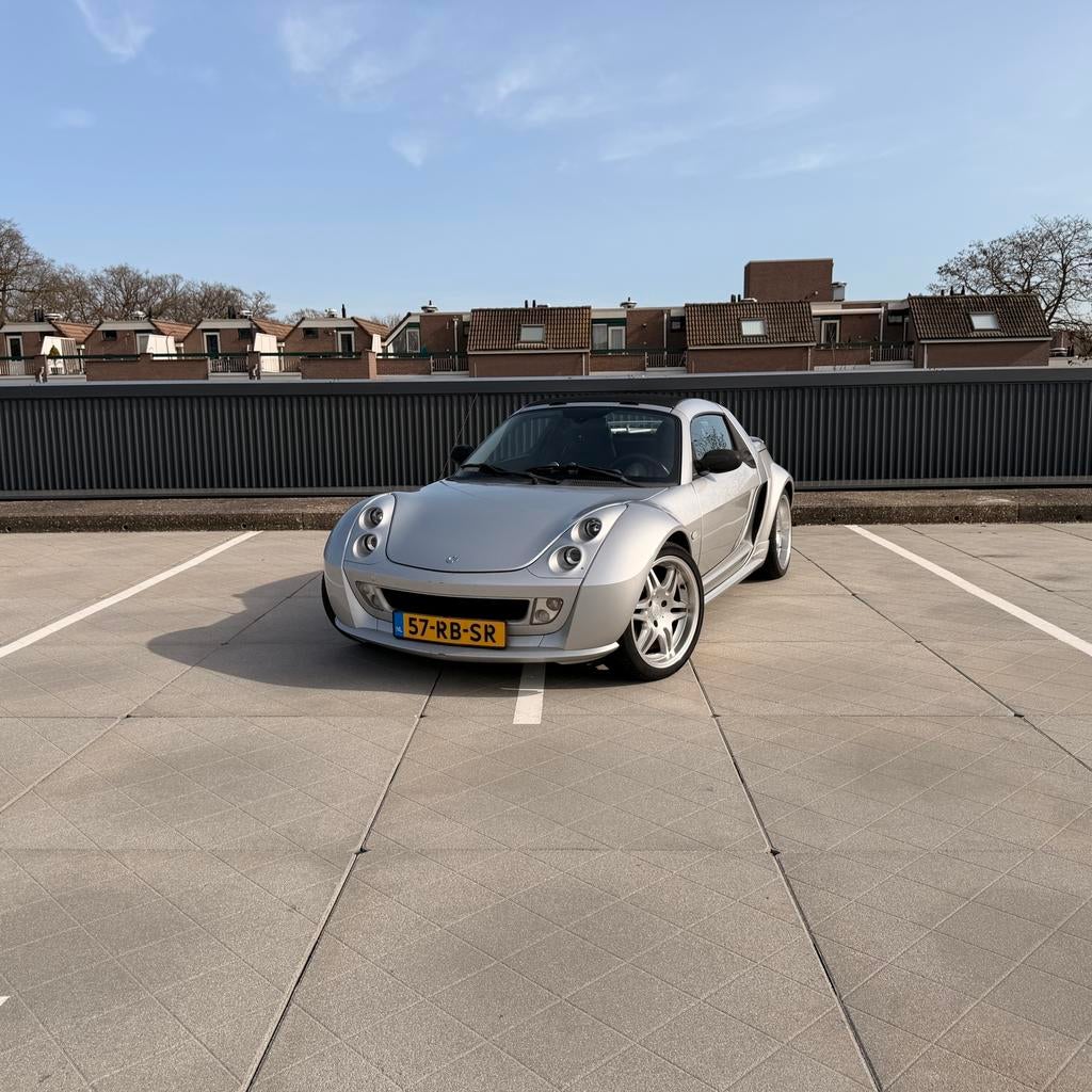 Smart Roadster 0.7 Brabus AUT 2005 Grijs, Auto's, Smart, Particulier, Roadster, Airbags, Airconditioning, Bluetooth, Centrale vergrendeling