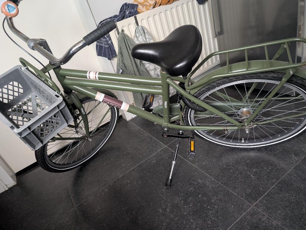Kinderfiets, Ophalen, Gebruikt, Alpina Cargo, Terugtraprem