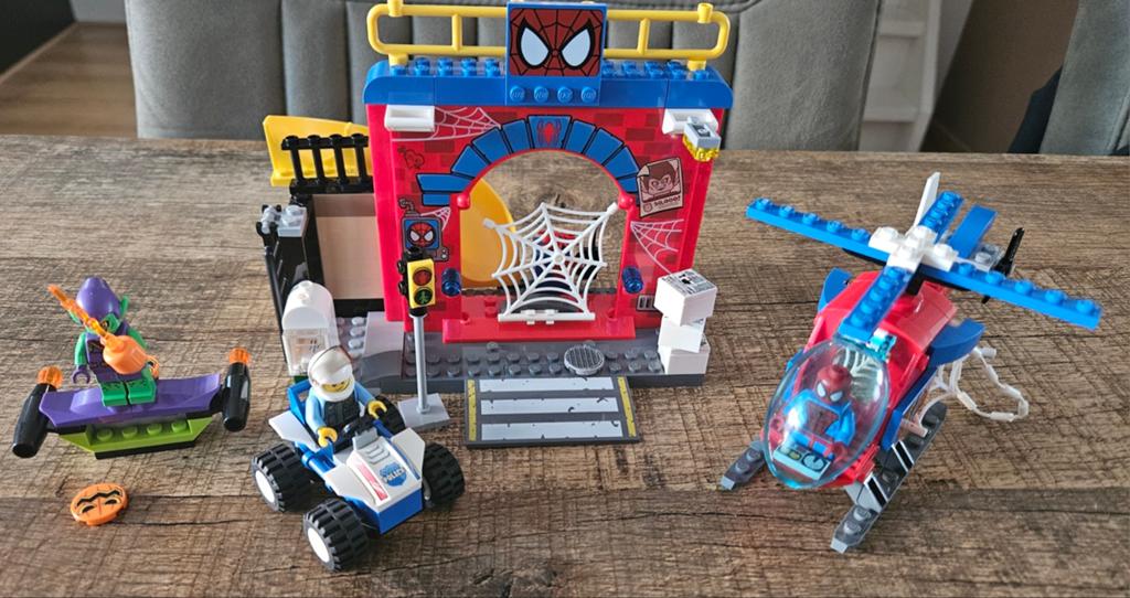 LEGO JUNIORS MARVEL SPIDERMAN 10687, Ophalen of Verzenden, Zo goed als nieuw, Complete set, Lego
