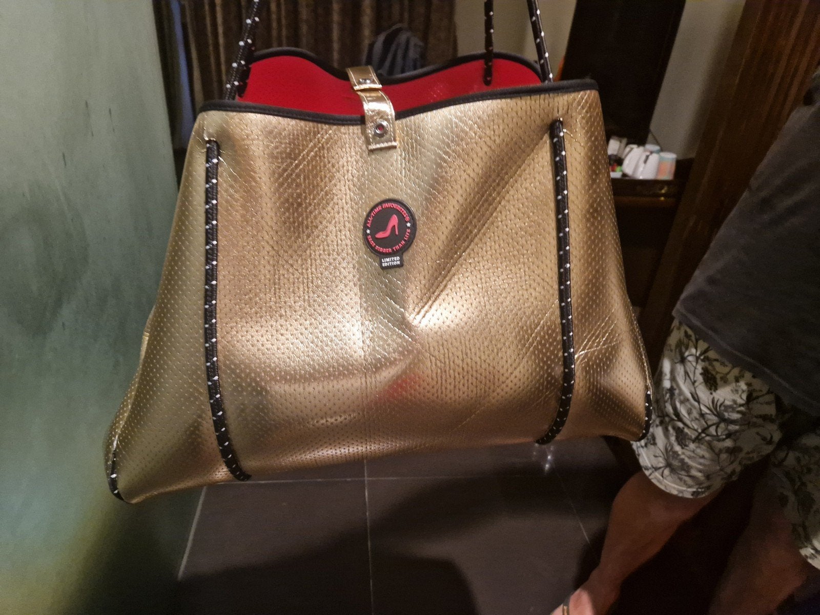 Gouden Shopper Tas - Limited Edition, Ophalen of Verzenden
