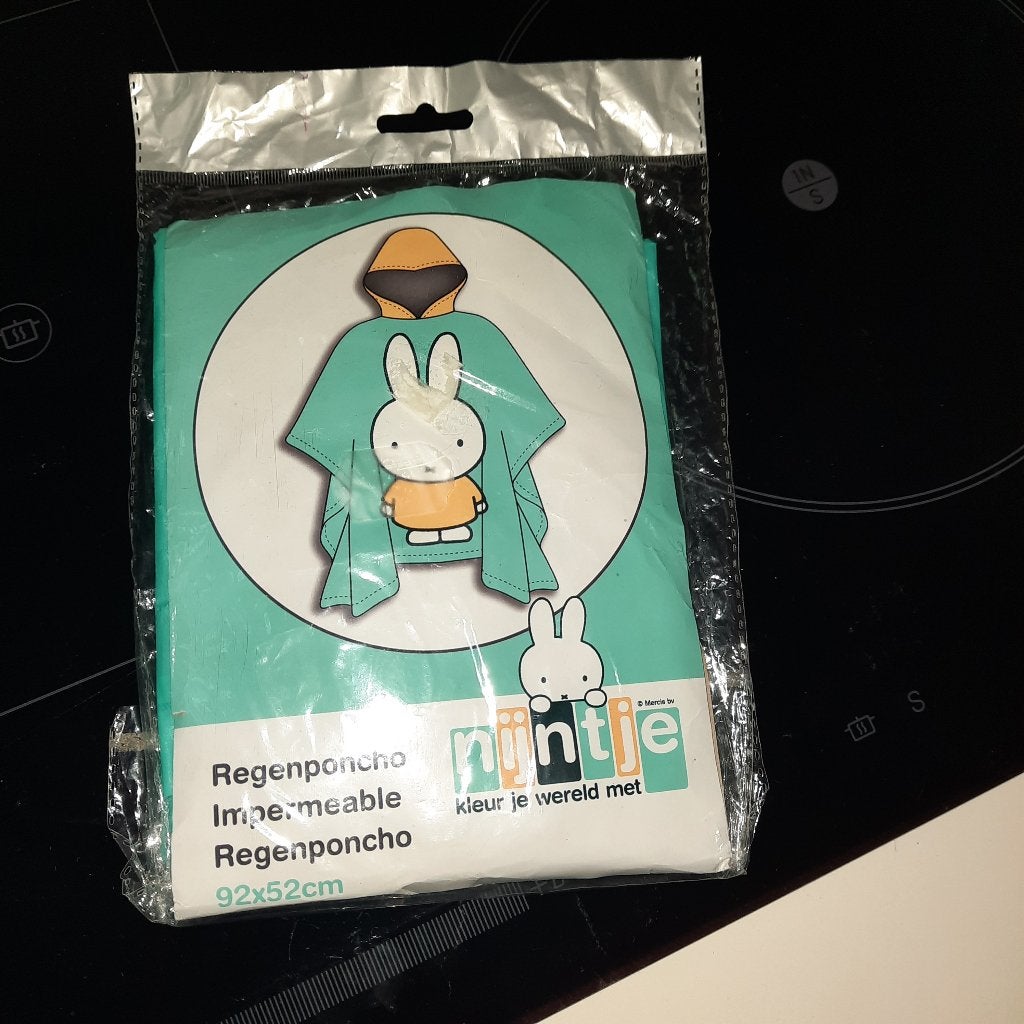 Nijntje regenjas poncho nieuw, Verzenden, Nieuw, Jongen of Meisje, Jas