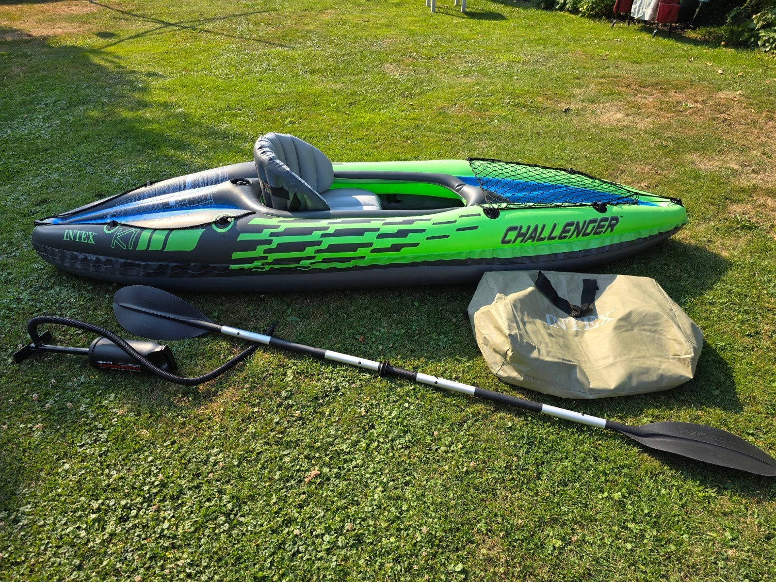 Intex Explorer K1 nieuw, Ophalen, Opblaasbaar, Eén persoon, Kajak