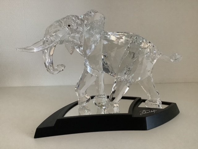 Swarovski - Pronkstuk Olifant, Ophalen of Verzenden, Nieuw, Figuurtje