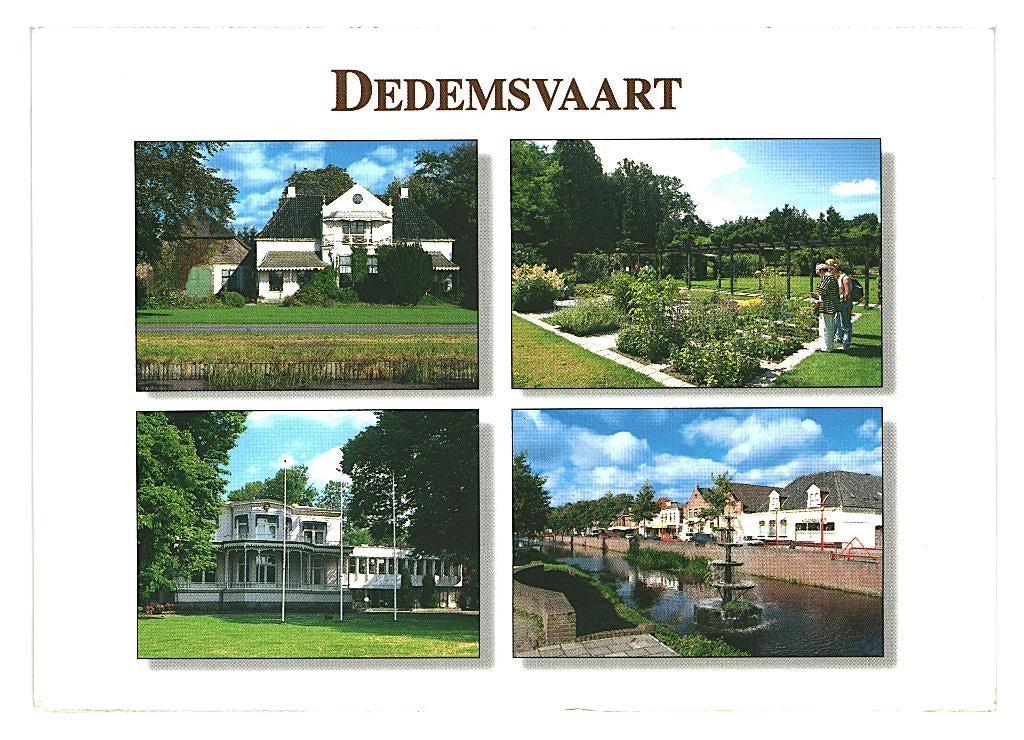 36500	Dedemsvaart	Ov	80+	Gelopen met postzegel, Ophalen of Verzenden, 1980 tot heden, Gelopen, Noord-Brabant