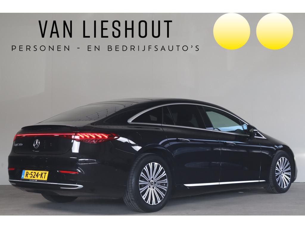 Mercedes-Benz EQS 350 Business Line 90 kWh - NL- Auto! Elek., Auto's, Achterwielaandrijving, Gebruikt, 4 stoelen, Origineel Nederlands