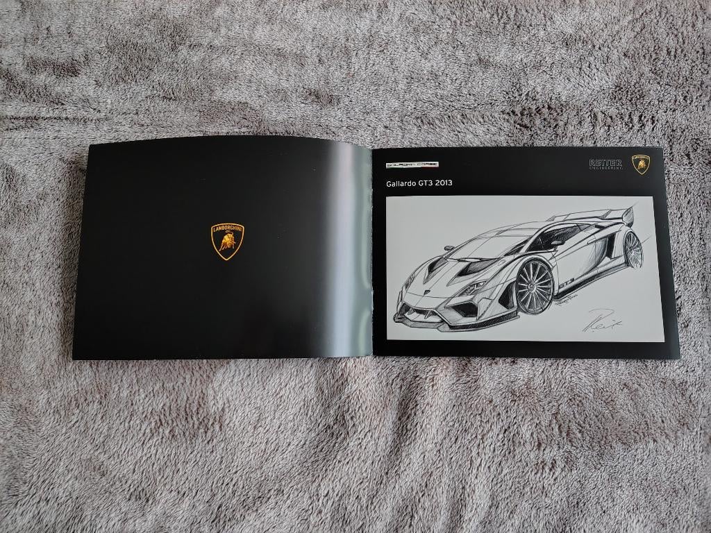 Folder: Lamborghini Gallardo GT3 (2013), Verzenden, Overige merken