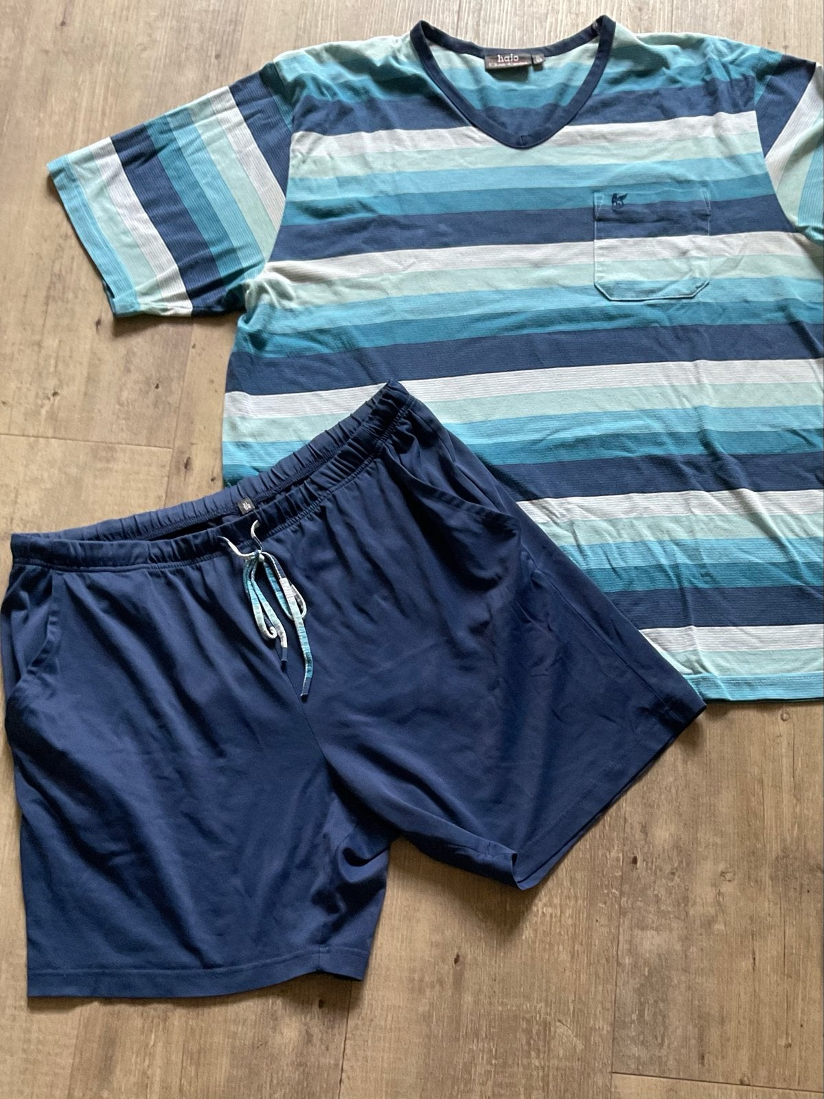 Hajo Klima-Komfort Pyjama Set - XL, Kleding | Heren, Ophalen of Verzenden, Gedragen, Maat 56/58 (XL)