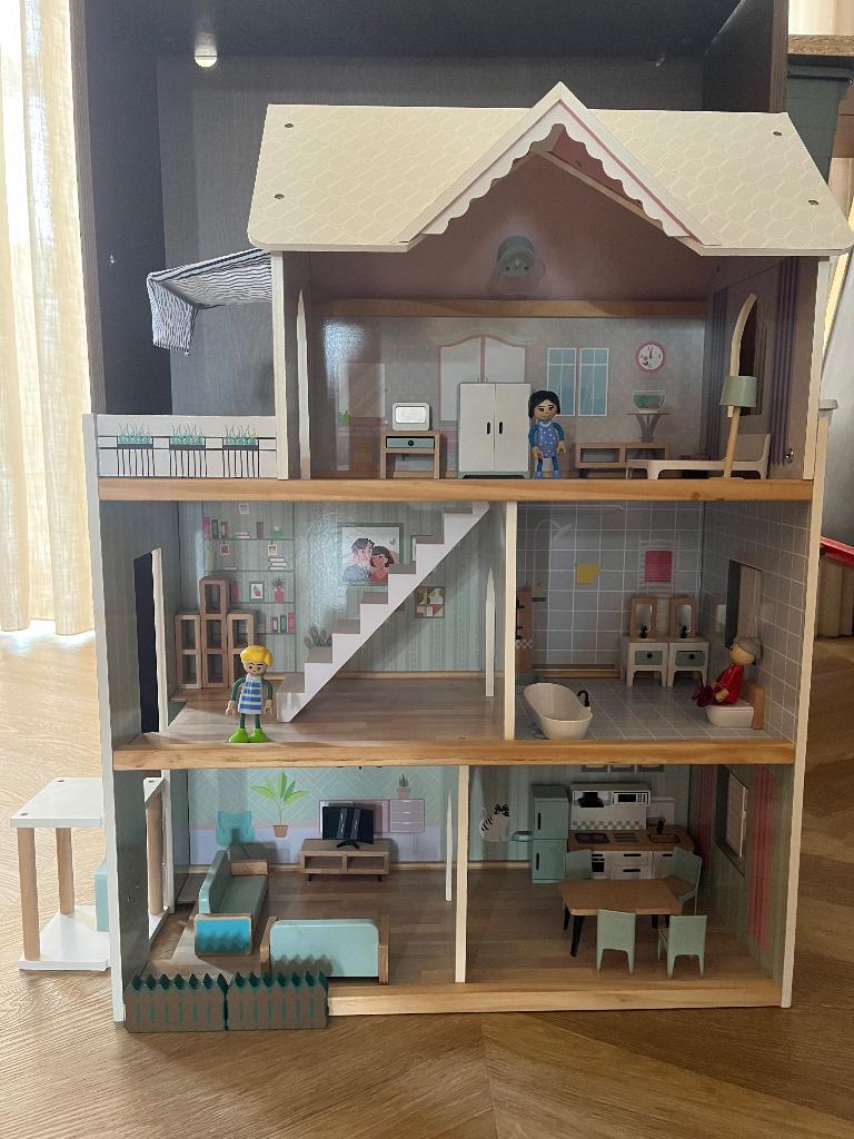 Poppenhuis, Ophalen, Gebruikt, Poppenhuis