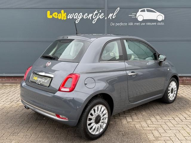 Fiat 500 1.0 Hybrid Dolcevita *carplay *cruise *1e eigenaar, Voorwielaandrijving, Gebruikt, Zwart, 4 stoelen