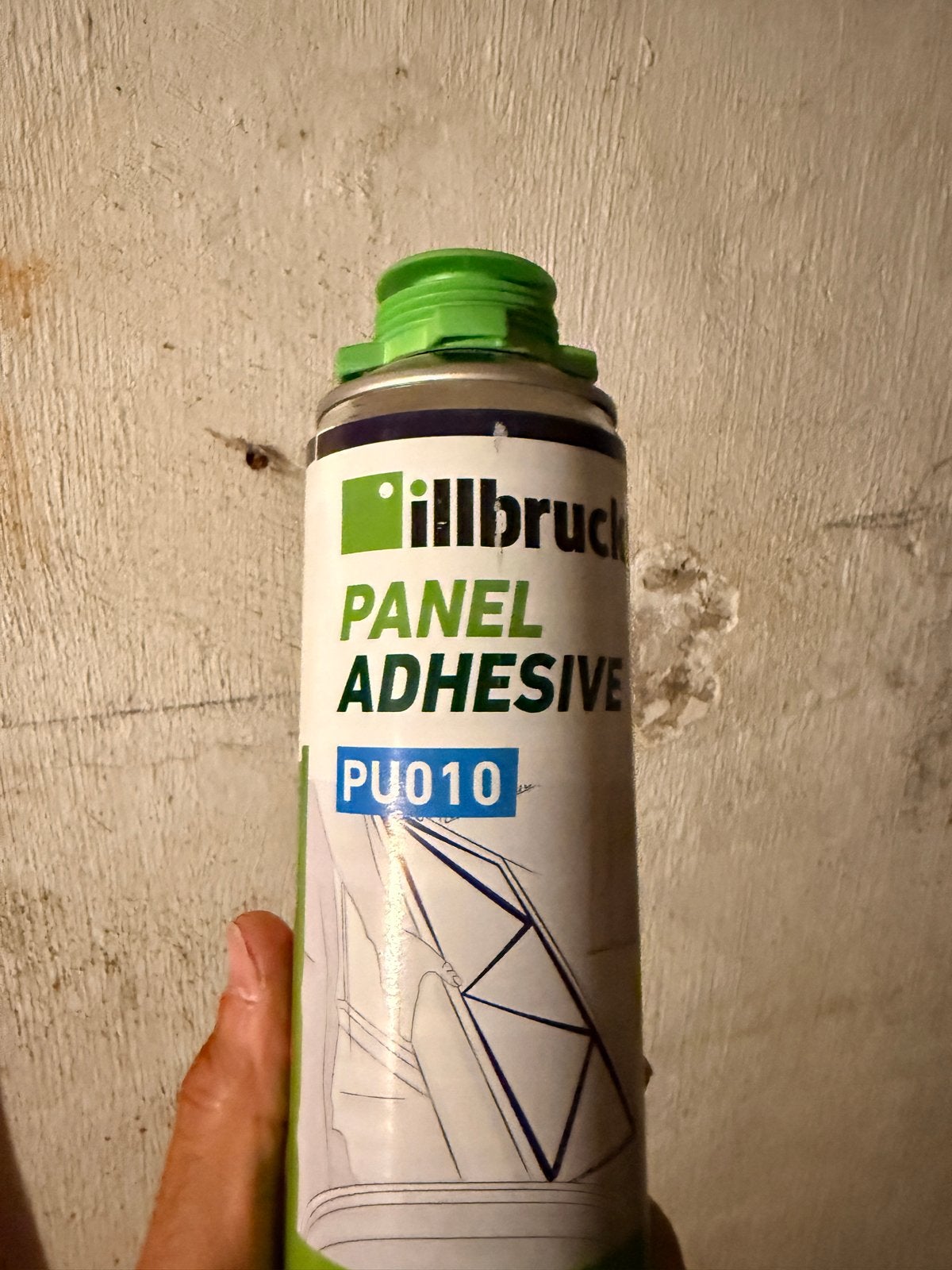 2x Illbruck Panel adhesive PU010 isolatielijm 750ml (2x), Ophalen, Nieuw