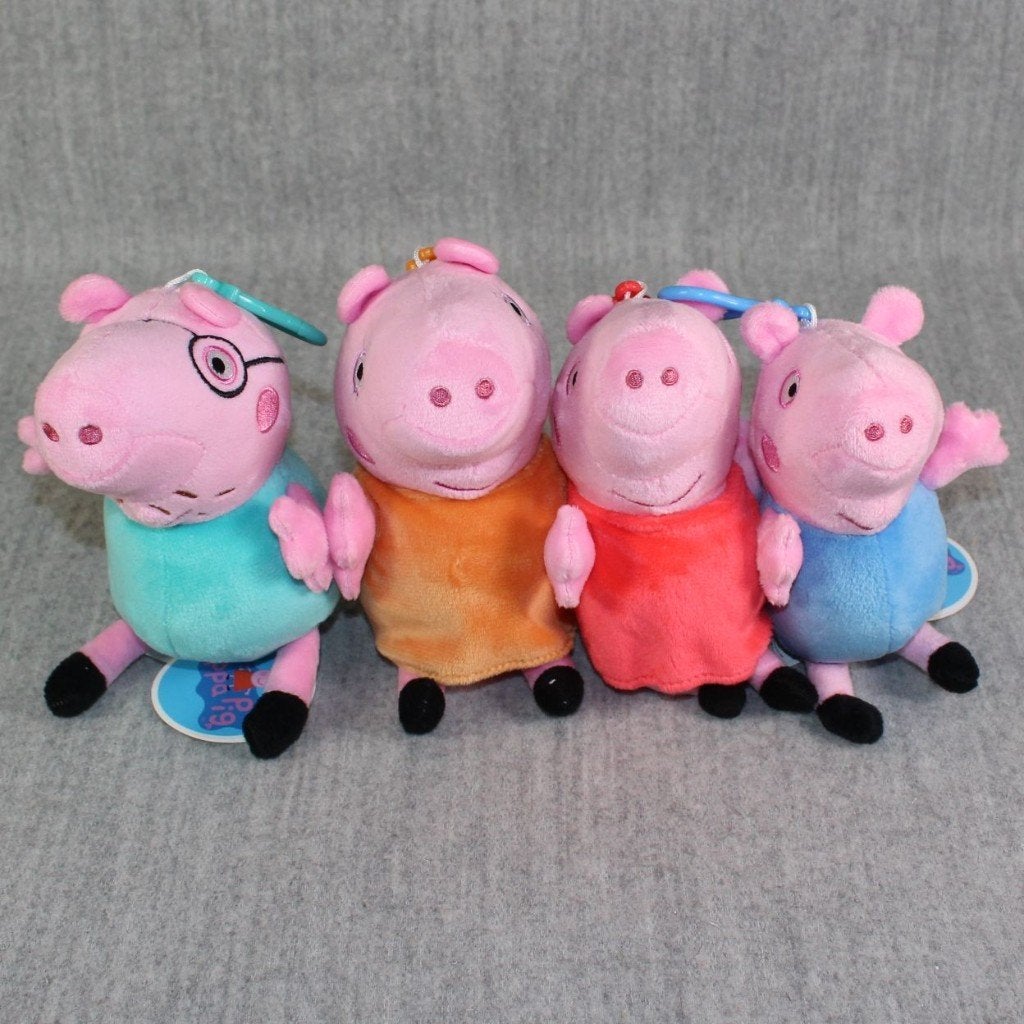 peppa pig knuffels sleutelhangers nieuw familie, Overige typen, Nieuw, Ophalen of Verzenden, Peppa Pig