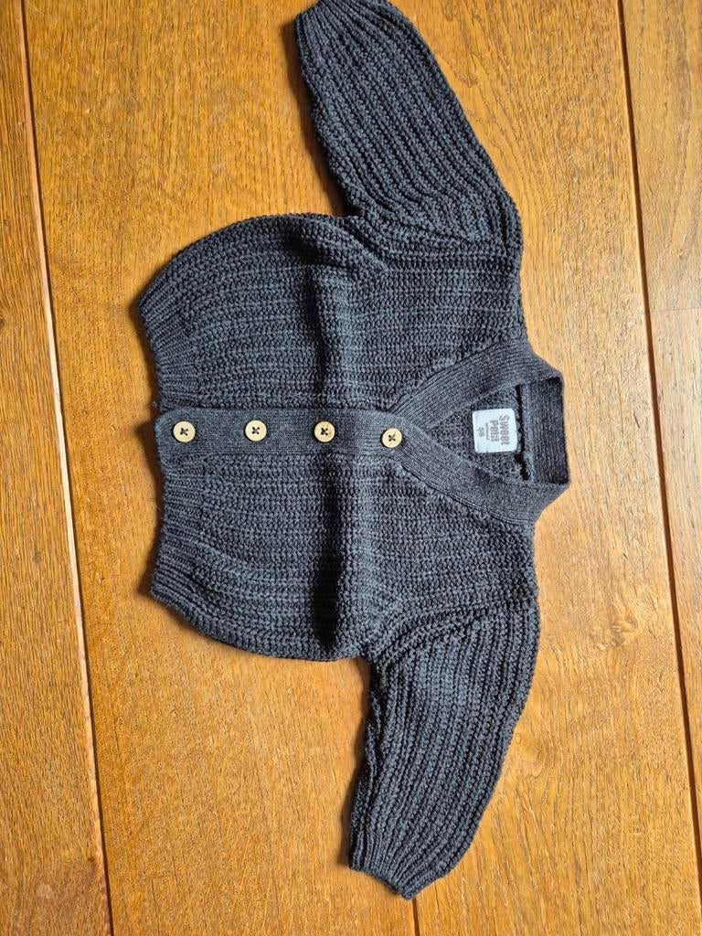 Sweet petit zwart vest maat 56, Sweet Petit, Ophalen of Verzenden, Zo goed als nieuw, Truitje of Vestje