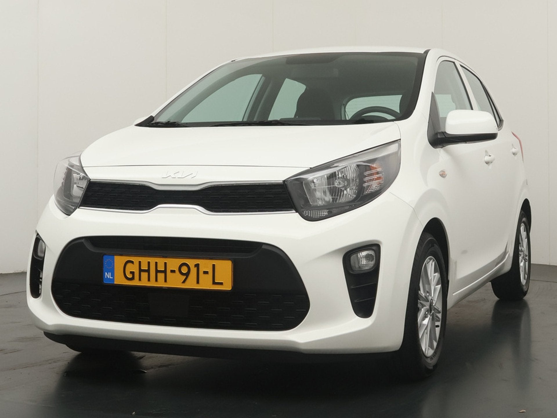 Kia Picanto 1.0 DPi DynamicLine - Airco - Camera - Lichtmeta, Voorwielaandrijving, Stof, Gebruikt, 4 stoelen