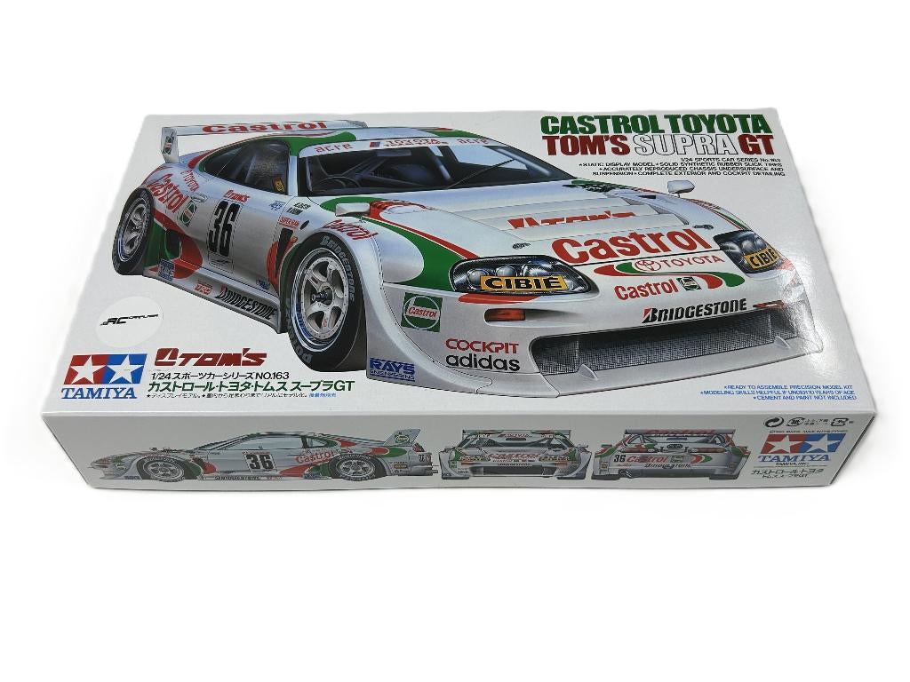 Tamiya 24163 Castrol Toyota Supra GT, Auto, Groter dan 1:32, Nieuw, Ophalen of Verzenden