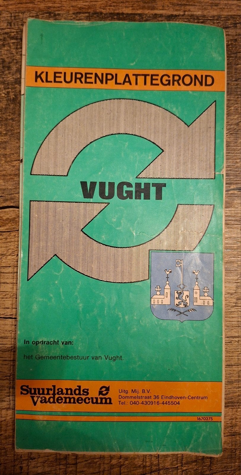 plattegrond Vught Suurland Vademecum, Ophalen of Verzenden