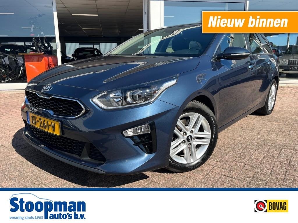 Kia CEED SW 1.0 T DynamicLine Clima Cruise Navi Blueth., Gebruikt, Blauw, Handgeschakeld, 19 km/l