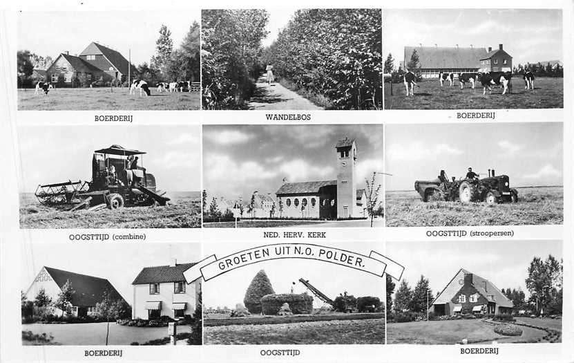 380-088-027 NO Polder, Verzenden, Voor 1920, Flevoland