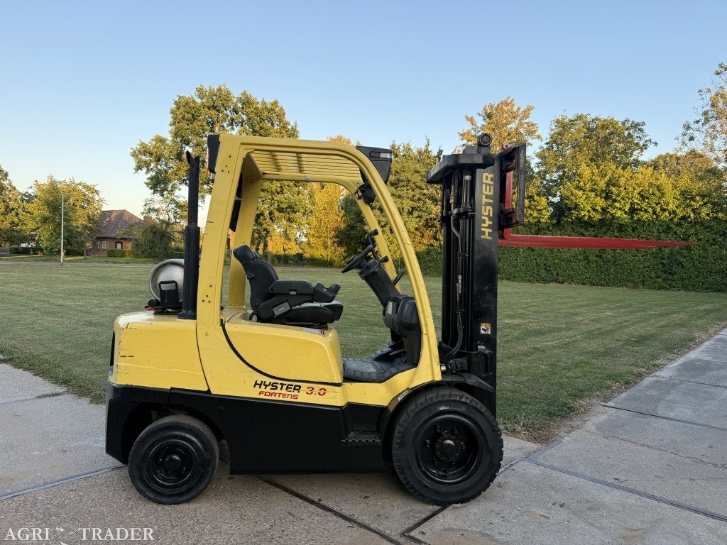 Hyster 3000KG LPG heftruck triplo freelift Sideshift verlich, LPG, Heftruck, Ophalen of Verzenden, Hyster