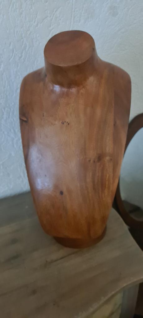 Houten Buste Mannequin - Sieraden Display, Ophalen, Buste, Handgemaakt, 20 - 50 cm