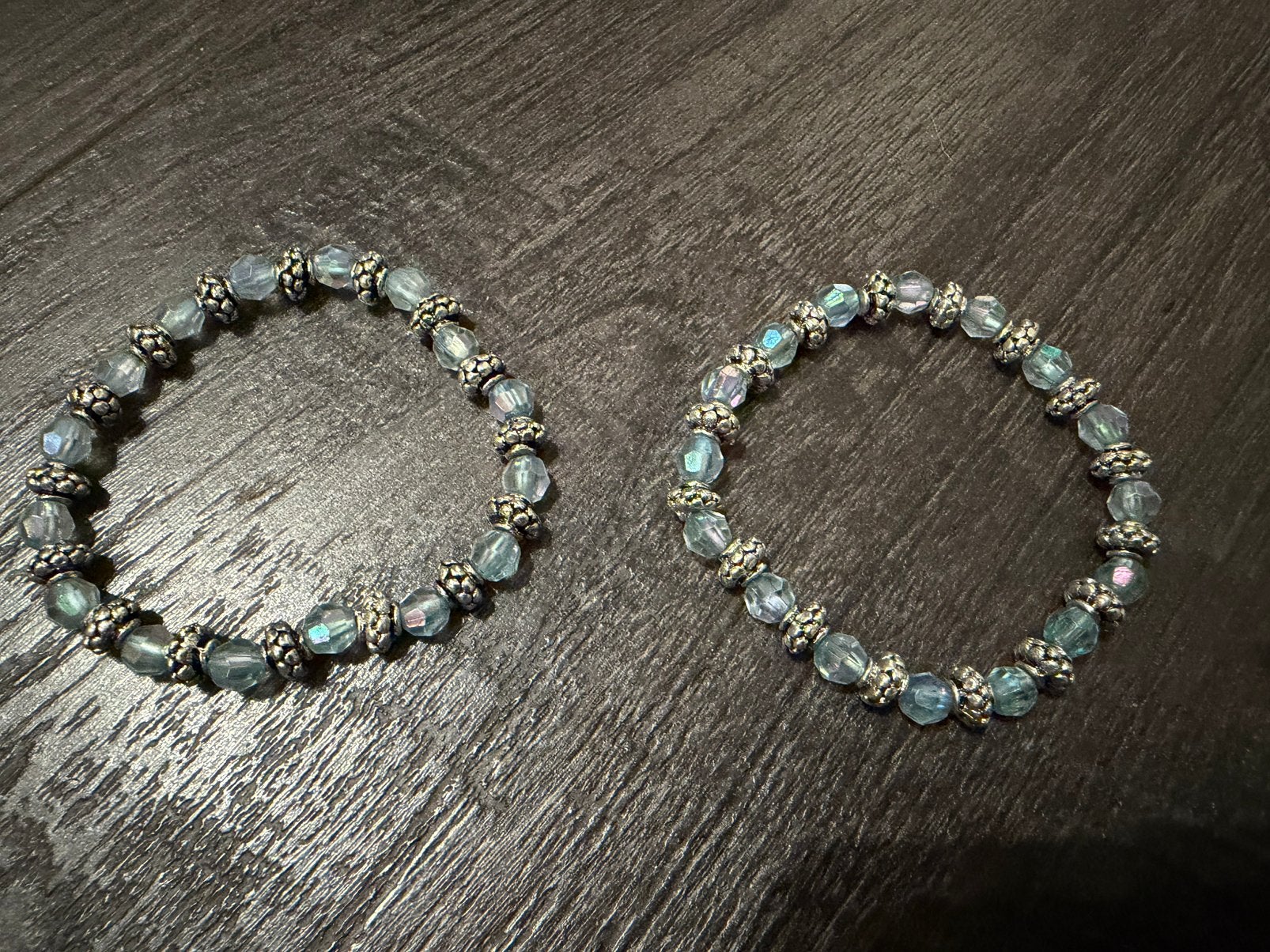 Partij 10 stuks mooie blauwe armbandjes A28, Ophalen of Verzenden, Nieuw