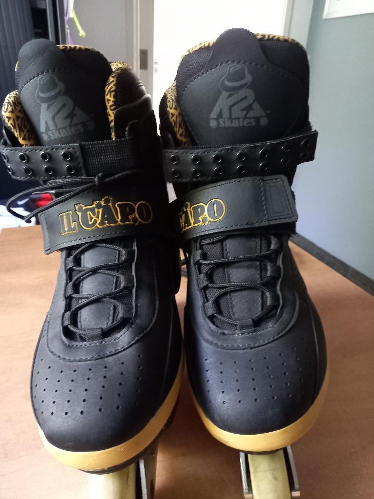 K2 Skeeler Il Capo Freeskates maat 44, K2, Heren, Ophalen of Verzenden, Zo goed als nieuw