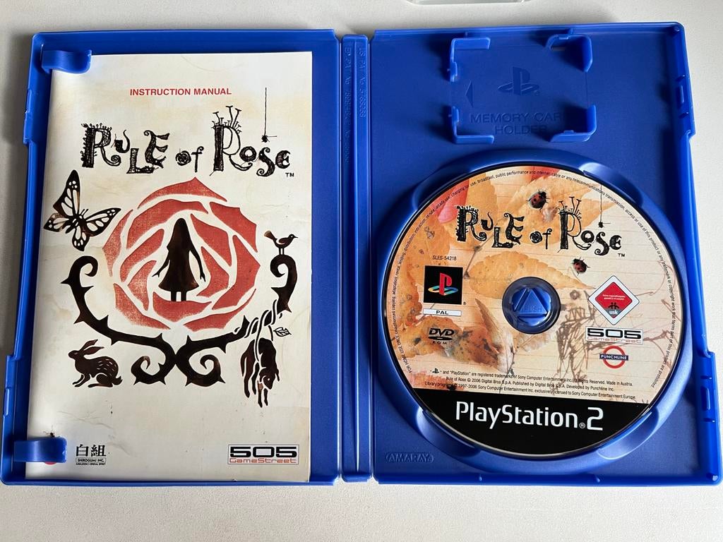 Rule of Rose PlayStation 2 perfecte staat krasvrij, Spelcomputers en Games, Games | Sony PlayStation 2, Avontuur en Actie, Gebruikt